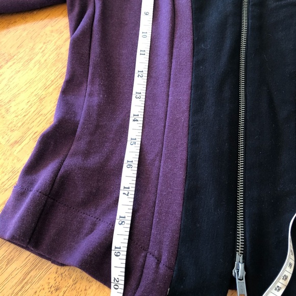 Christian Chenail jacket purple and black in Size 4 - Picture 8 of 11